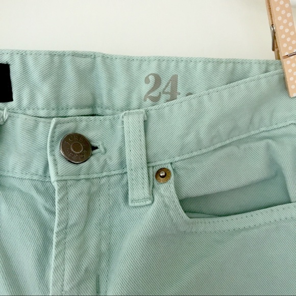 J. Crew Mint Ankle Jeans - Size 24 - Picture 4 of 8